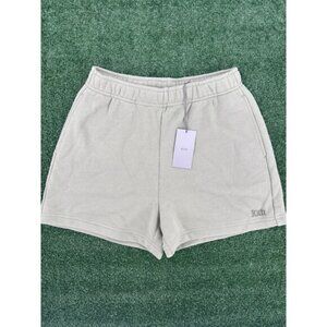 Kith Womens Rayne Sweatshorts Green Khaki Size XS